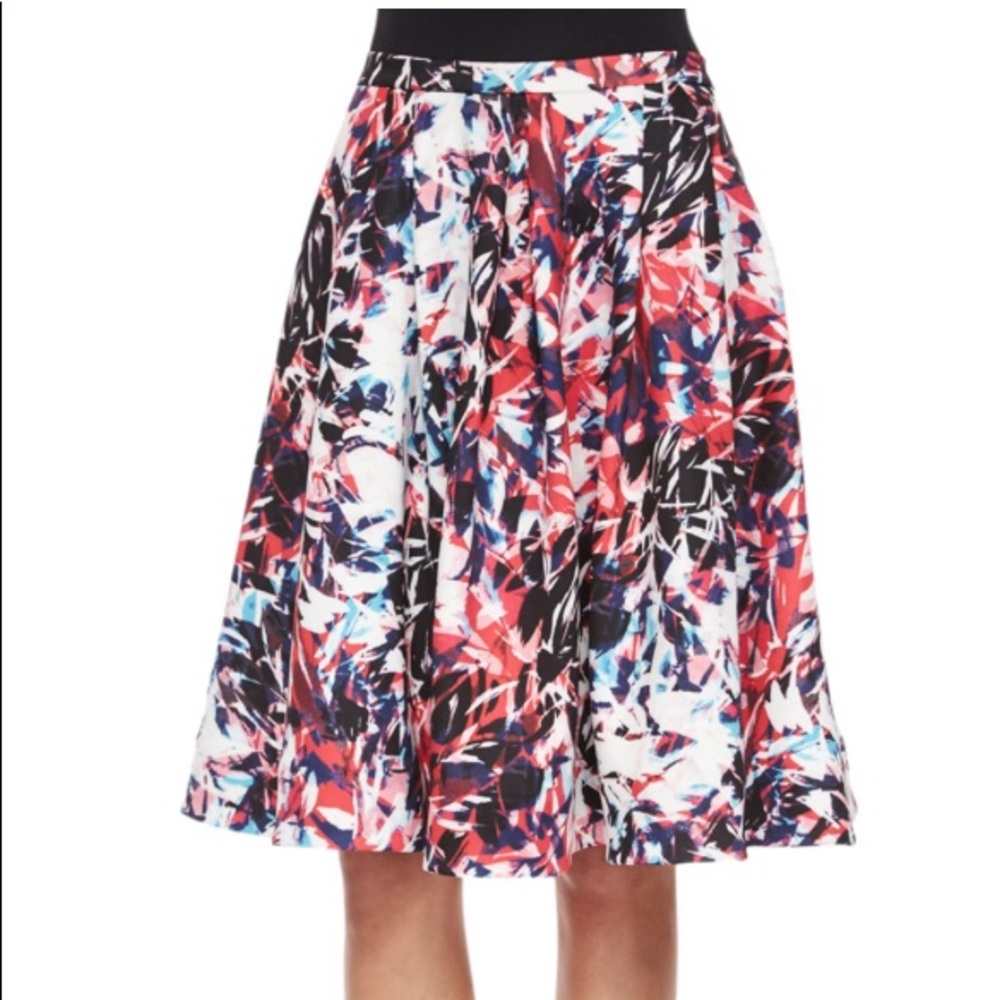 Parker size 8 Welch cosmic A line skirt, rosebud